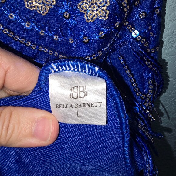 Bella Barnett blue sequin dress - Picture 4 of 5